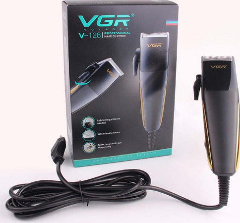Tagliacapelli Con Filo Rasoio Elettrico Professionale Trimmer Pettini Vgr V-128 Salute e Bellezza > Depilazione e rasatura > Rasoi e Tagliacapelli Trade Shop italia - Napoli, Commerciovirtuoso.it