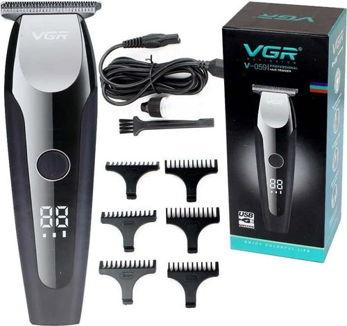 Tagliacapelli Elettrico Professionale Trimmer Barba Ricaricabile Pettini V-059 Salute e Bellezza > Depilazione e rasatura > Rasoi e Tagliacapelli Trade Shop italia - Napoli, Commerciovirtuoso.it