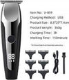Tagliacapelli Elettrico Professionale Trimmer Barba Ricaricabile Pettini V-059 Salute e Bellezza > Depilazione e rasatura > Rasoi e Tagliacapelli Trade Shop italia - Napoli, Commerciovirtuoso.it