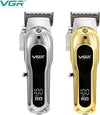 Tagliacapelli-Elettrico-Trimmer-Barba-Regolabile-Professionale-Vgr-V-680-Display