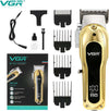 Tagliacapelli-Elettrico-Trimmer-Barba-Regolabile-Professionale-Vgr-V-680-Display