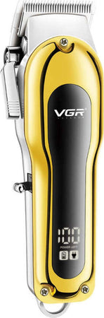 Tagliacapelli-Elettrico-Trimmer-Barba-Regolabile-Professionale-Vgr-V-680-Display