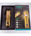 Tagliacapelli In Metallo Senza Fili Professionale Ricaricabile Usb Display V-136