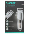 Tagliacapelli Professionale A Batteria Usb Elettrico Display Lcd Rasoio Vgr V-278