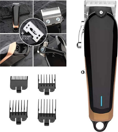 Tagliacapelli Professionale Clipper Trimmer Silenzioso Con Batteria Led Q-lf530 Salute e cura della persona/Rasatura epilazione e rimozione peli/Regolabarba tagliacapelli e rasoi per il corpo/Tagliacapelli Trade Shop italia - Napoli, Commerciovirtuoso.it