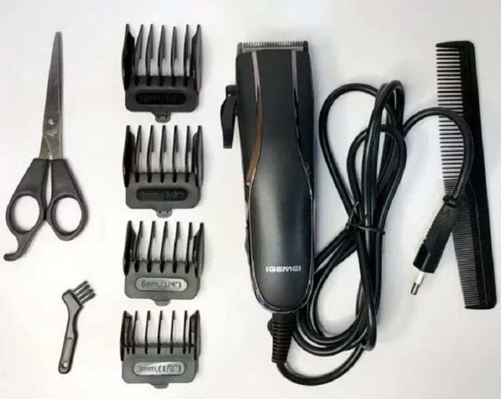 Tagliacapelli-Professionale-Con-Filo-Trimmer-Elettrico-Gm-811-Con-Lama-In-Titanio