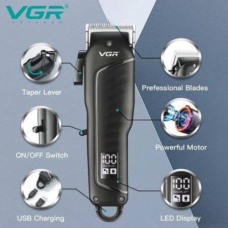 Tagliacapelli-Professionale-Elettrico-Per-Uomo-Senza-Fili-Usb-Ricaricabile-V-683