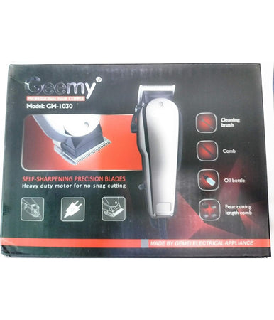 Tagliacapelli Professionale Gm-1030 Trimmer Elettrico Con Filo Rasoio Per Uomo