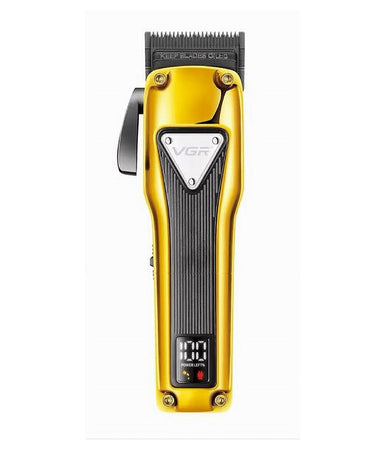 Tagliacapelli Professionale In Metallo A Batteria Display Digitale Usb Vgr V137