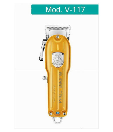 Tagliacapelli Professionale Ricaricabile Con 4 Pettini Regolabili Rasoio V-117