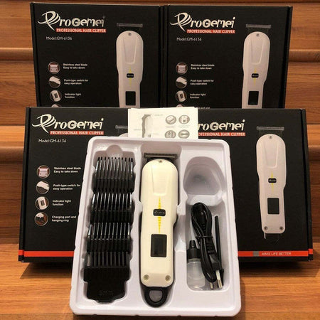 Tagliacapelli Professionale Ricaricabile Gm-6136 Display Lcd Trimmer 4 Pettini Salute e Bellezza > Depilazione e rasatura > Rasoi e Tagliacapelli Trade Shop italia - Napoli, Commerciovirtuoso.it