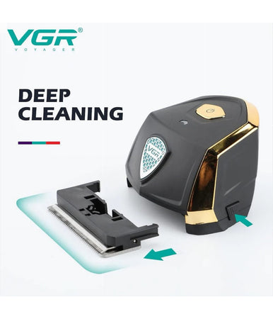 Tagliacapelli Professionale Ricaricabile Senza Fili Regolabarba Uomo Rasoio V-910