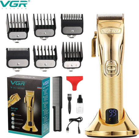 Tagliacapelli Professionale Ricaricabile Usb Base Ricarica Display Digitale V662 Salute e Bellezza > Depilazione e rasatura > Rasoi e Tagliacapelli Trade Shop italia - Napoli, Commerciovirtuoso.it