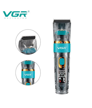 Tagliacapelli Professionale Rotella Zoom Ipx7 Impermeabile 3 Velocità Vgr V-695