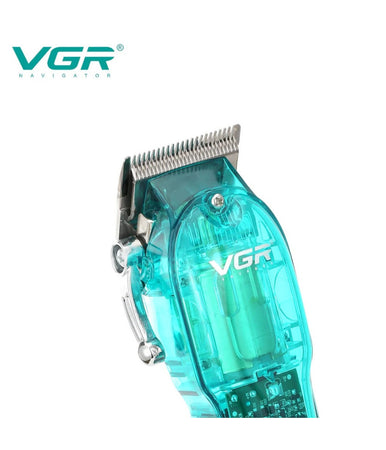 Tagliacapelli Professionale Uomo Senza Fili Ricaricabile Usb Leva Conica Vgr V-660