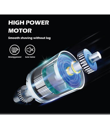 Tagliacapelli Professionale Vgr V-127 Lama In Acciaio 8 Pettini Guida Con Filo