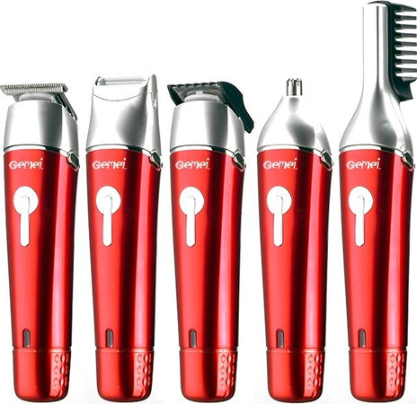 TAGLIACAPELLI RASOIO BARBA TAGLIA CAPELLI PELI NASO RICARICABILE 5 IN 1 GM-571 Salute e cura della persona/Rasatura epilazione e rimozione peli/Regolabarba tagliacapelli e rasoi per il corpo/Tagliacapelli Trade Shop italia - Napoli, Commerciovirtuoso.it