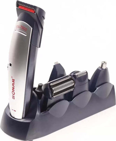 TAGLIACAPELLI RASOIO BARBA TAGLIA CAPELLI PELI NASO RICARICABILE 6 IN 1 SN-7900 Salute e cura della persona/Rasatura epilazione e rimozione peli/Regolabarba tagliacapelli e rasoi per il corpo/Tagliacapelli Trade Shop italia - Napoli, Commerciovirtuoso.it