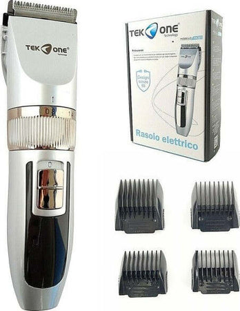 Tagliacapelli-Rasoio-Elettrico-Regola-Barba-Baffi-4-Guide-Da-0.4-A-2.0mm-Tk301