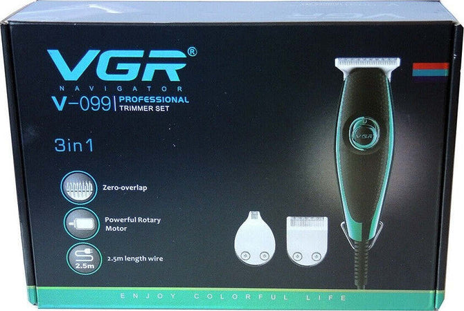 Tagliacapelli Rasoio Elettrico Regola Barba Taglia Capelli Accessori Vgr V-099 Salute e Bellezza > Depilazione e rasatura > Rasoi e Tagliacapelli Trade Shop italia - Napoli, Commerciovirtuoso.it