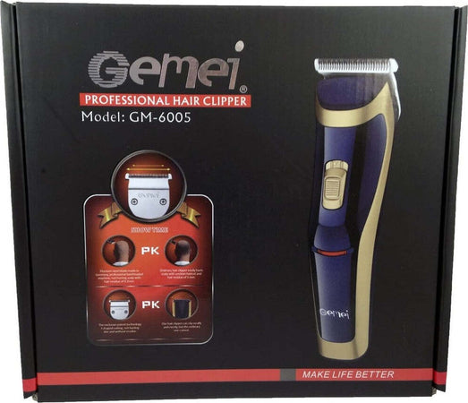 Tagliacapelli Rasoio Elettrico Ricaricabile Senza Fili Professionale Gm-6005 Salute e Bellezza > Depilazione e rasatura > Rasoi e Tagliacapelli Trade Shop italia - Napoli, Commerciovirtuoso.it