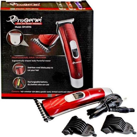 Tagliacapelli Regola Barba Capelli Professionale Elettrico Gm-6046 Senza Fili Salute e Bellezza > Depilazione e rasatura > Rasoi e Tagliacapelli Trade Shop italia - Napoli, Commerciovirtuoso.it