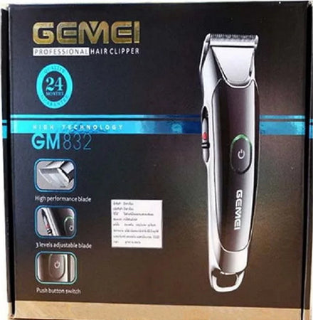 Tagliacapelli Regolabarba Professionale Capelli Barba Ricaricabile Gm-832 Salute e Bellezza > Depilazione e rasatura > Rasoi e Tagliacapelli Trade Shop italia - Napoli, Commerciovirtuoso.it