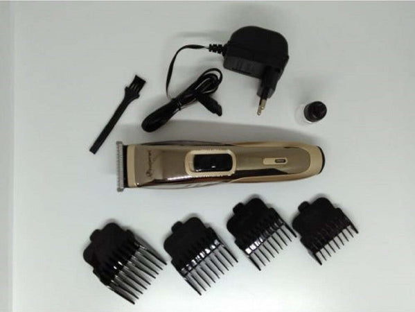 Tagliacapelli Rifinitore Regolabarba Professionale Ricaricabile Batteria Gm-6019 Salute e Bellezza > Depilazione e rasatura > Rasoi e Tagliacapelli Trade Shop italia - Napoli, Commerciovirtuoso.it