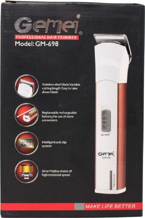 Tagliacapelli Tagliabarba Professionale Elettrico A Batteria Ricaricabile Gm-698 Salute e Bellezza > Depilazione e rasatura > Regolabarba Trade Shop italia - Napoli, Commerciovirtuoso.it