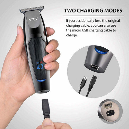 Tagliacapelli Tagliabarba Professionale Ricaricabile Usb Trimmer Display V-070 Salute e Bellezza > Depilazione e rasatura > Rasoi e Tagliacapelli Trade Shop italia - Napoli, Commerciovirtuoso.it