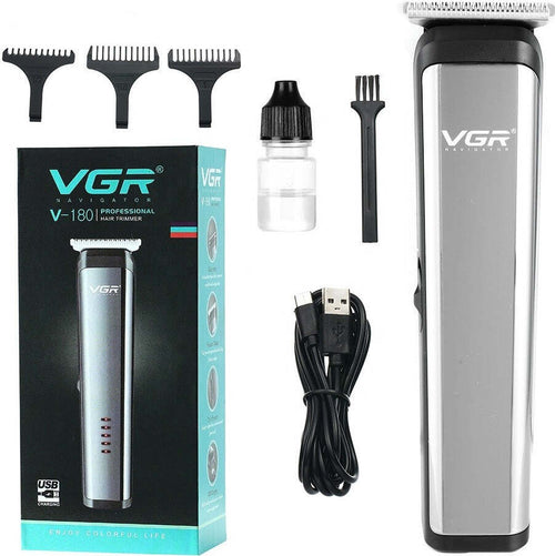 Tagliacapelli Trimmer Uomo Professionale Elettrico Ricaricabile Cordless V-180 Salute e Bellezza > Depilazione e rasatura > Rasoi e Tagliacapelli Trade Shop italia - Napoli, Commerciovirtuoso.it