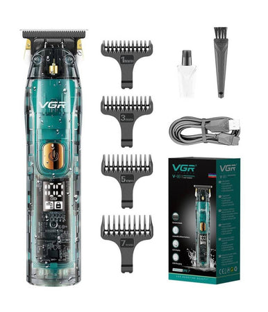 Tagliacapelli Uomo Professionale Senza Filo Ricaricabile A Batteria 0 Mm Vgr 961