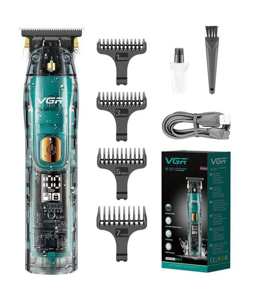 Tagliacapelli Uomo Professionale Senza Filo Ricaricabile A Batteria 0 Mm Vgr 961