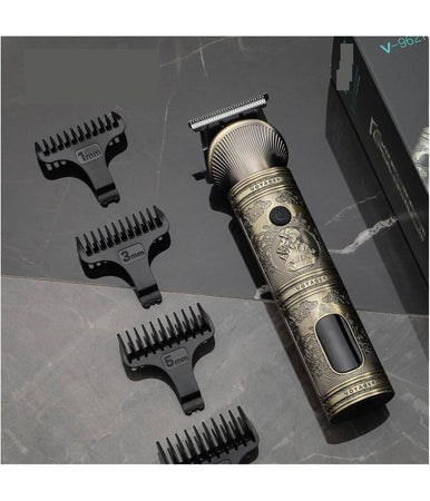 Tagliacapelli Uomo Professionale Senza Filo Ricaricabile A Batteria 0 Mm Vgr 962