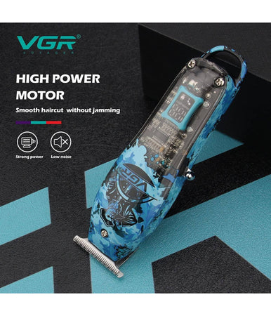 Tagliacapelli Uomo Taglia Capelli Regola Barba Ricaricabile A Batteria Vgr 923