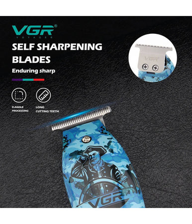 Tagliacapelli Uomo Taglia Capelli Regola Barba Ricaricabile A Batteria Vgr 923