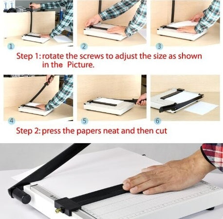 TAGLIACARTE PROFESSIONALE DA UFFICIO FORMATO A4 PER CARTA E FOTOGRAFIE LAMA Casa e cucina/Hobby creativi/Materiali per hobby creativi/Utensili per il taglio/Taglierine e lame per carta/Taglierine a lama rotante Trade Shop italia - Napoli, Commerciovirtuoso.it