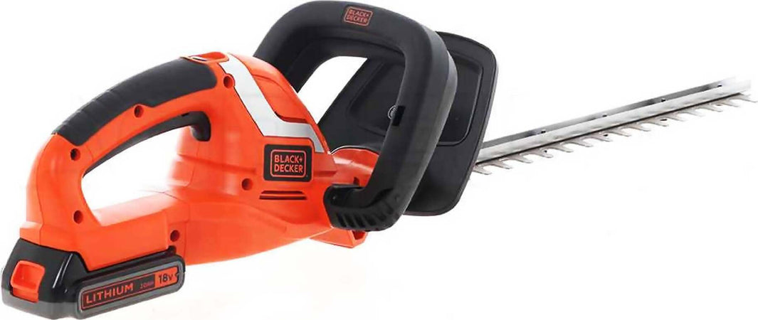 Tagliasiepi 18v Litio 2.0 Ah C/n Lama 45cm Gtc1 845l20 Black & Decker Arancione E Nera Black+Decker
