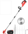 Tagliasiepi Taglia Erba Rasa A Batteria 21v Con Disco Circolare Asta Telescopica Articoli da Giardino > Attrezzi da giardino > Tagliaerba Trade Shop italia - Napoli, Commerciovirtuoso.it