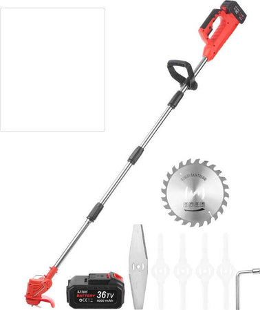 Tagliasiepi Taglia Erba Rasa A Batteria 21v Con Disco Circolare Asta Telescopica Articoli da Giardino > Attrezzi da giardino > Tagliaerba Trade Shop italia - Napoli, Commerciovirtuoso.it