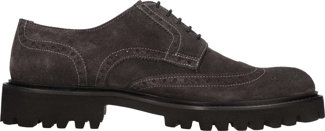 Tagliatore-Scarpe-basse-Grigio-da-uomo