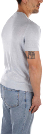 Tagliatore-T-shirt-e-Polo-Celeste-da-uomo