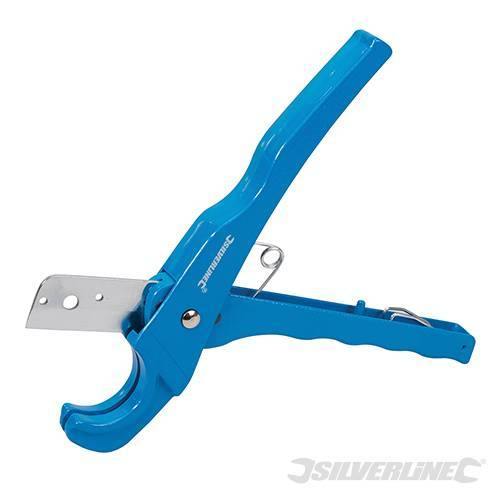 Tagliatubi Silverline con lama in acciaio per tubi in PVC Prezzo - Eternal Brico