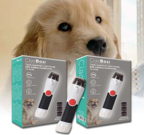 Tagliaunghie Elettrico Per Cani Animali Domestici Lima Luce Led 2 Rulli Tx-9535 Prodotti per animali domestici/Cani/Accessori per toilette/Cura delle unghie Trade Shop italia - Napoli, Commerciovirtuoso.it