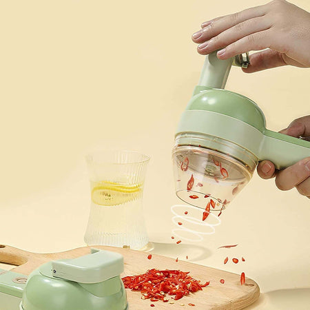 Tagliaverdure Trita Verdure A Batterie Ricaricabile Usb Multifunzione Portatile Casa, arredamento e bricolage > Cucina > Affettaverdure Trade Shop italia - Napoli, Commerciovirtuoso.it