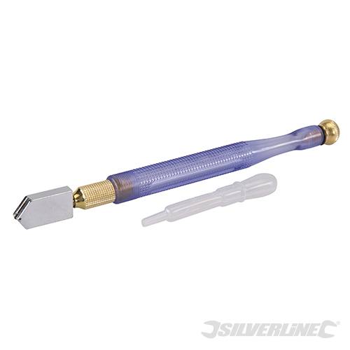 Tagliavetro Silverline con punta in lega di acciaio manico plastica ottone Prezzo Silverline