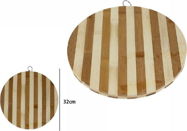 Tagliere Bambu? Legno Bamboo Naturale Tavola Affettare Cucina Rotondo 32cm 58376 Casa, arredamento e bricolage > Cucina > Taglieri Trade Shop italia - Napoli, Commerciovirtuoso.it