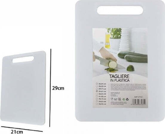 Tagliere-In-Plastica-Con-Manico-21-X-30-Cm-Tagliare-Verdure-Frutta-Cucina-67581