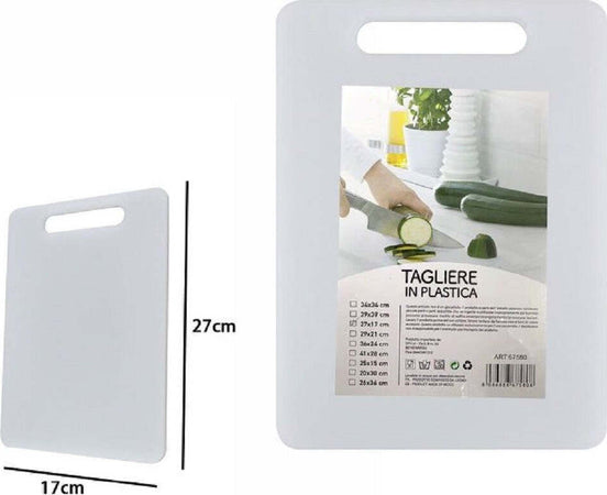 Tagliere In Plastica Con Manico 27 X 17 Cm Tagliare Verdure Frutta Cucina 67580 Casa, arredamento e bricolage > Cucina > Taglieri Trade Shop italia - Napoli, Commerciovirtuoso.it