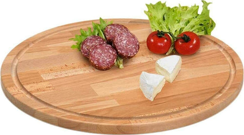 Tagliere Rotondo Piatto Vassoio In Legno Di Faggio Diametro 30cm Salumi Formaggi Casa e cucina/Utensili da cucina/Taglieri Trade Shop italia - Napoli, Commerciovirtuoso.it